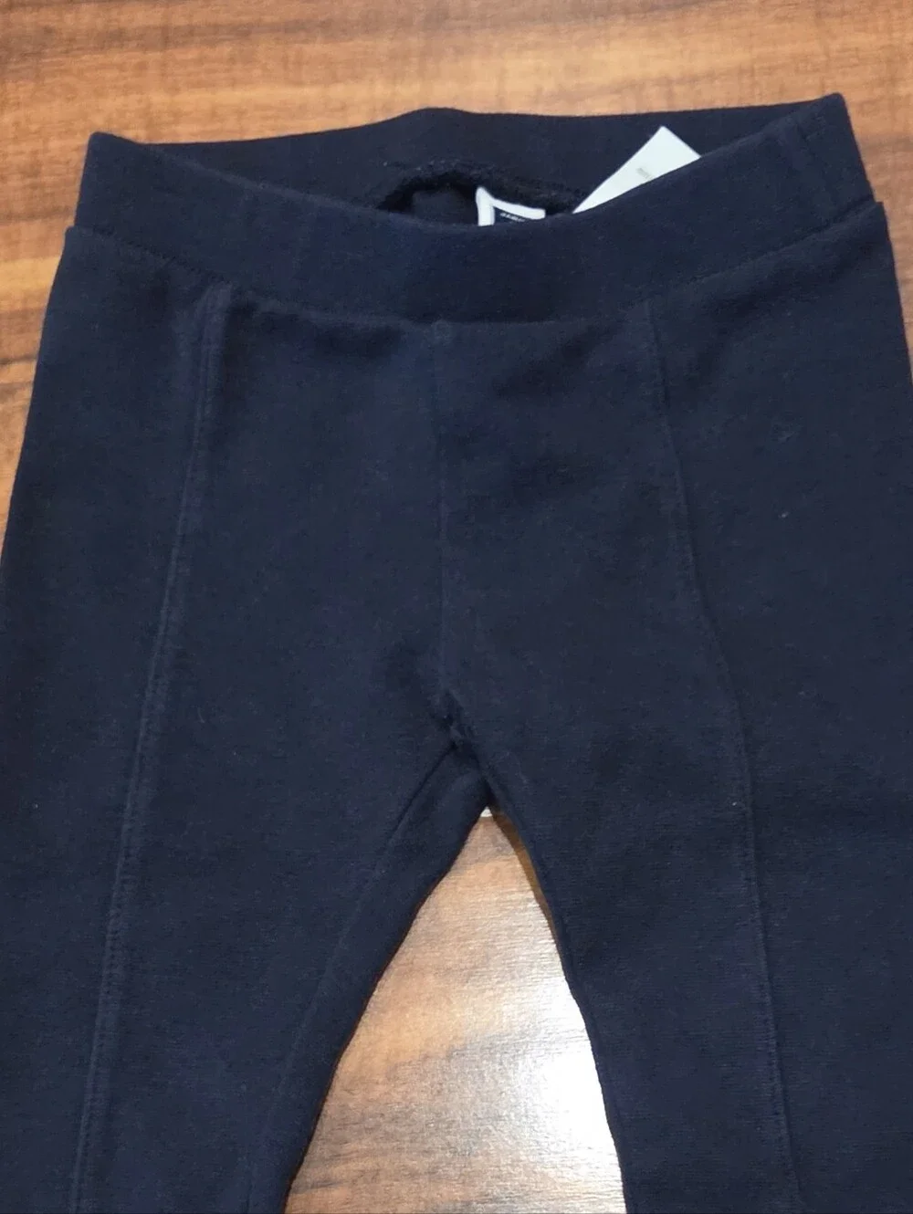 Janie and Jack EUC 18-24 Months Hydrangea Print Blouse and Navy Ponte Pants